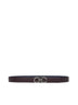 Blue Gancini reversible belt