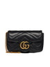 Borsa super mini GG Marmont in pelle matelasse' <BR/>