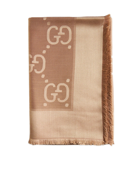 Sciarpa Gucci in seta jacquard