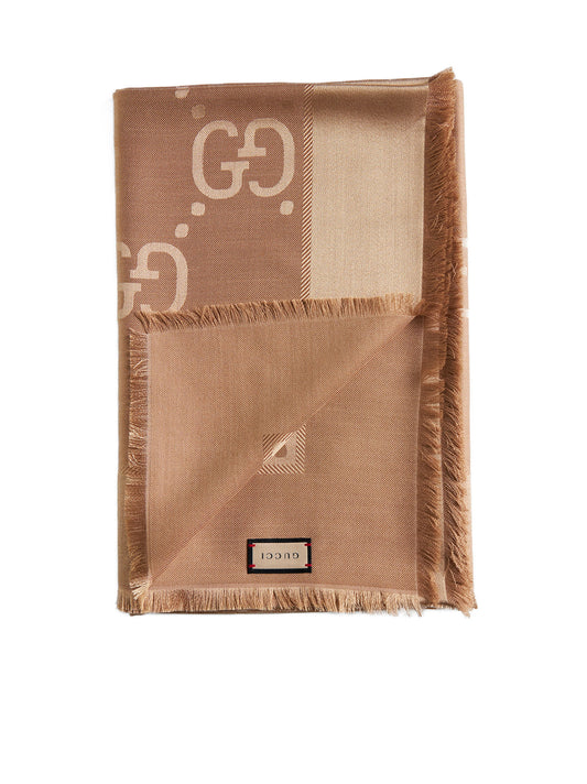 Sciarpa Gucci in seta jacquard