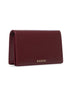 Burgundy wallet on chain