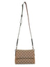 Beige small crossbody bag