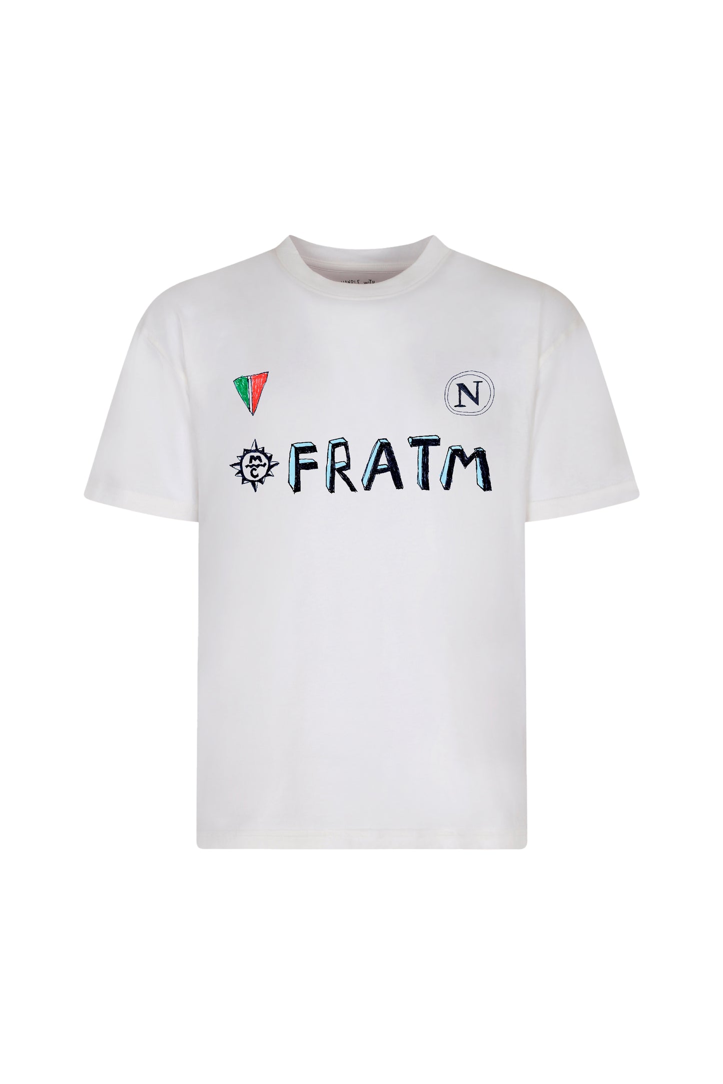 White cotton T-shirt "NA TEE 4"