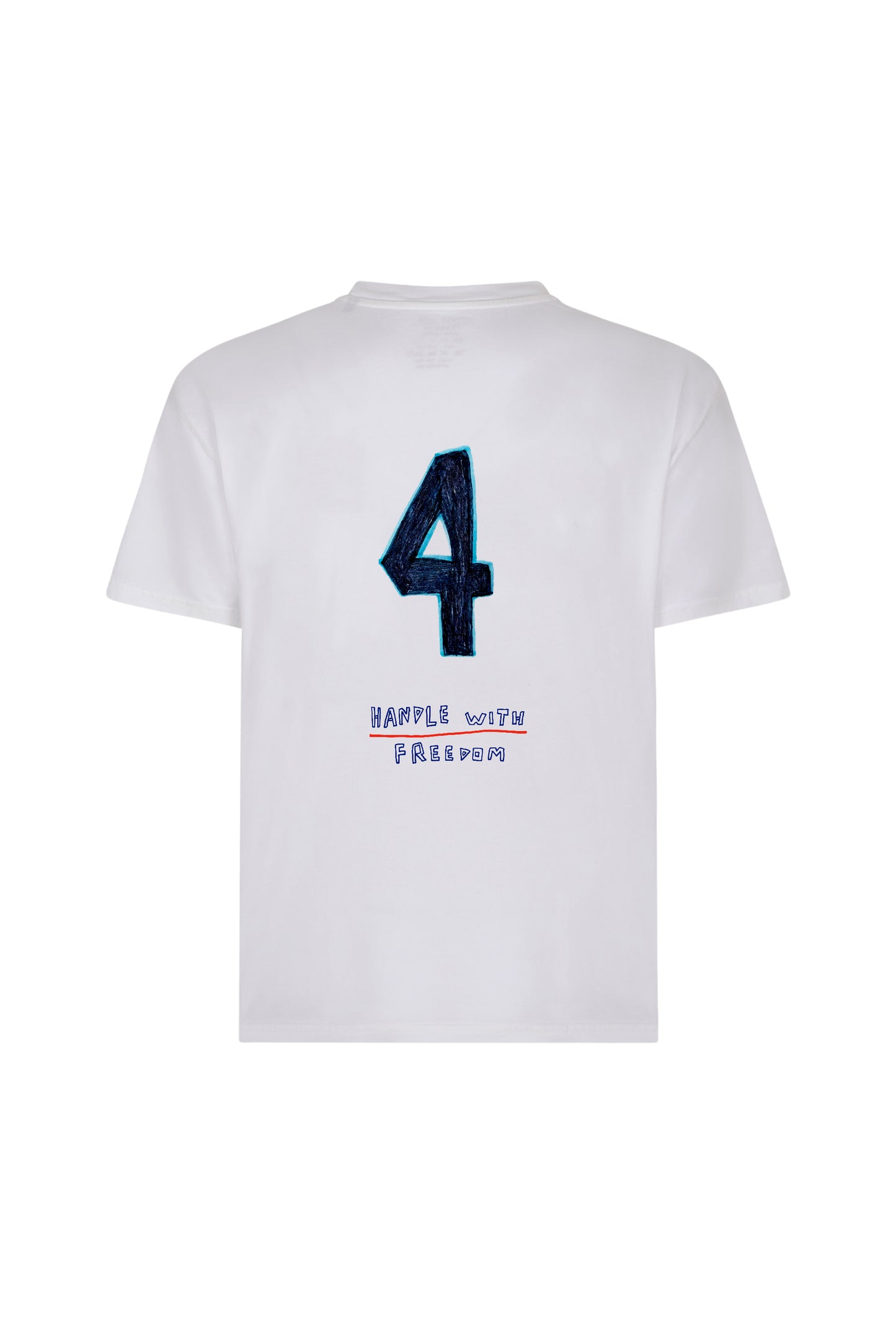 White cotton T-shirt "NA TEE 4"