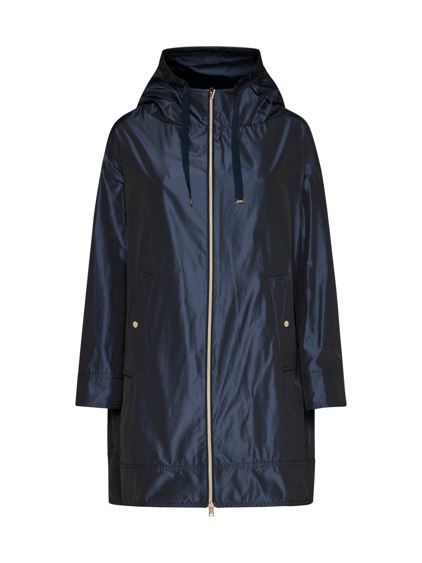 Parka in nylon con cappuccio