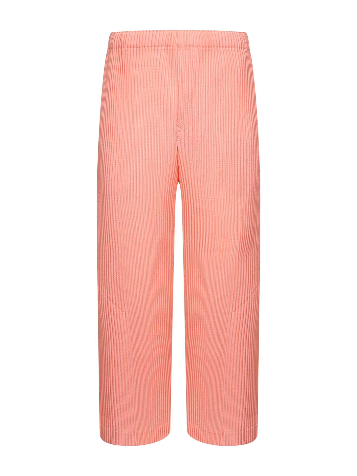 Pink pleated fabric MC APRIL trousers