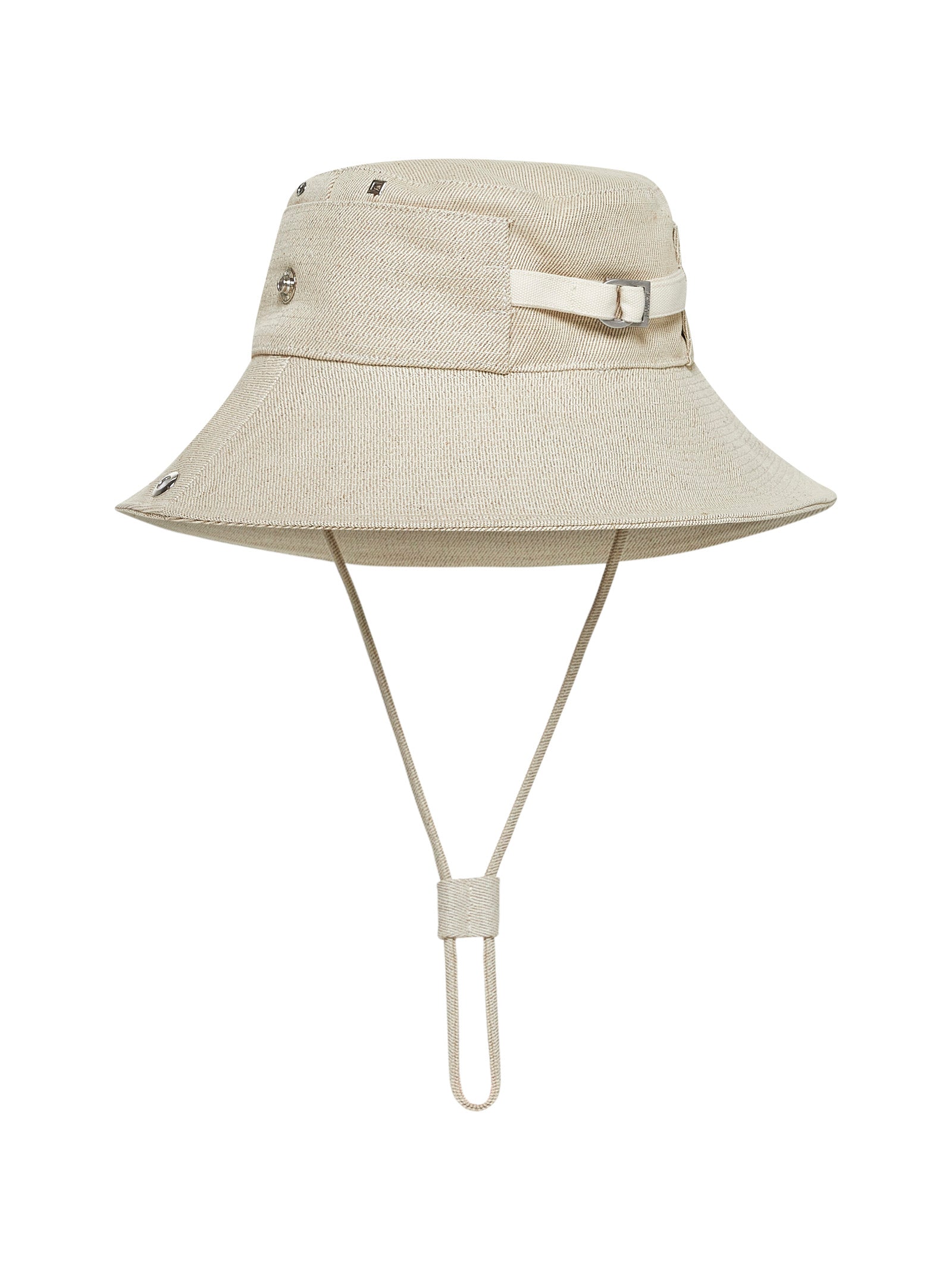 Beige The de-Nîmes denim bucket hat – Daniello.com
