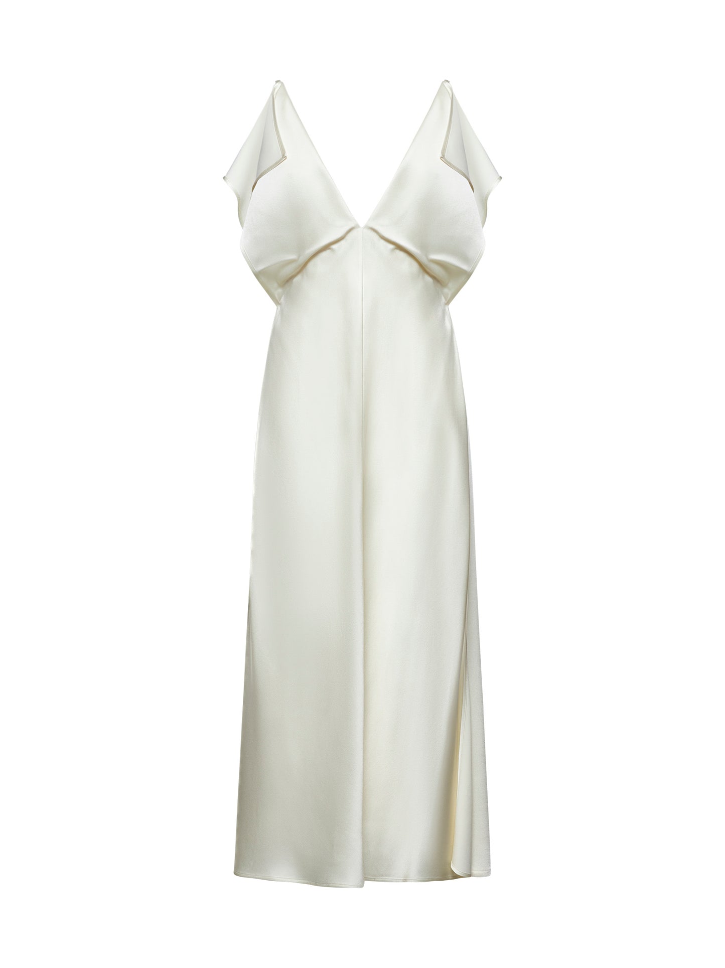 Jil Sander Dress 205 in ivory acetate