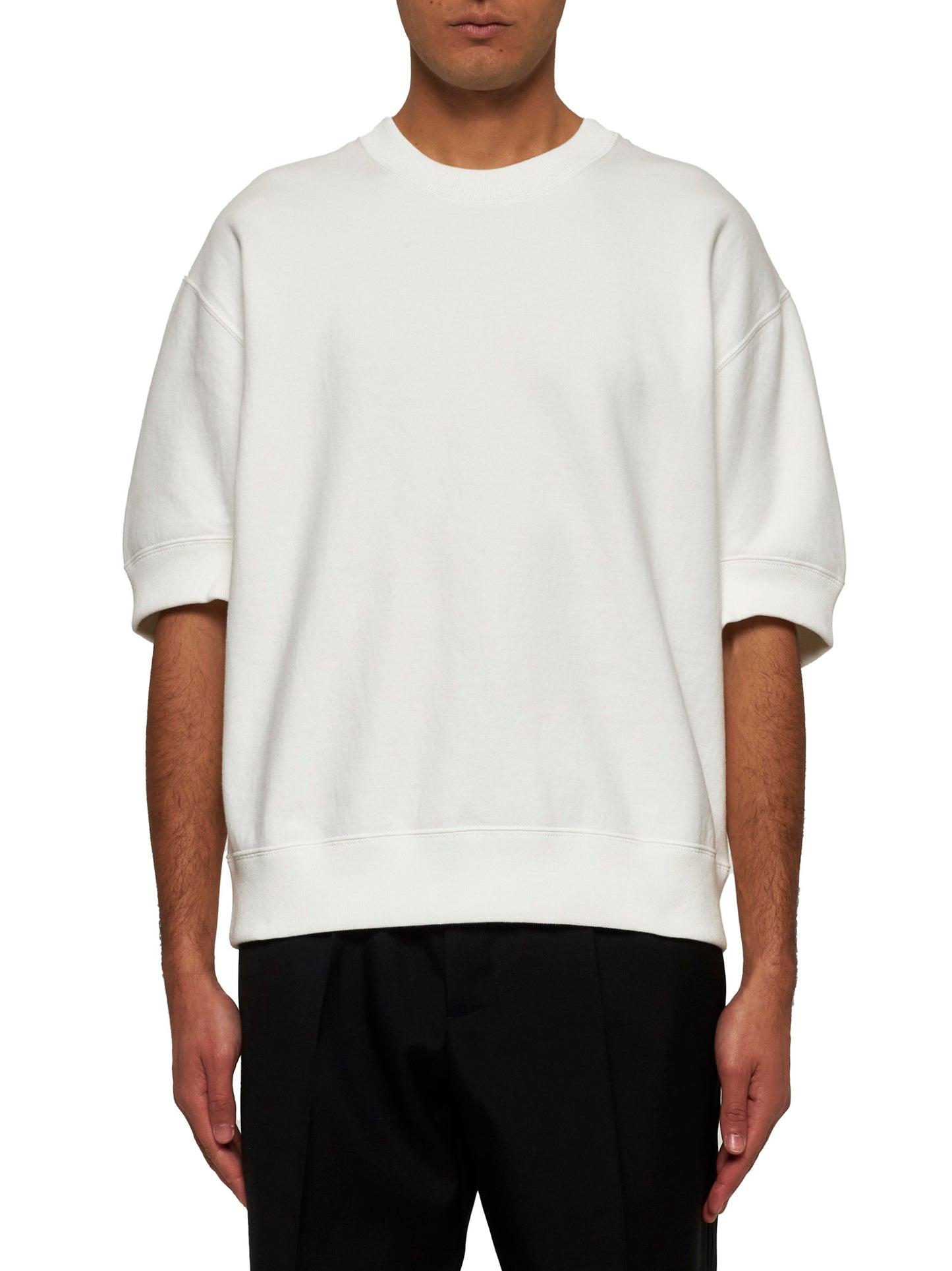 Jil Sander Short Sleeve Sweatshirt