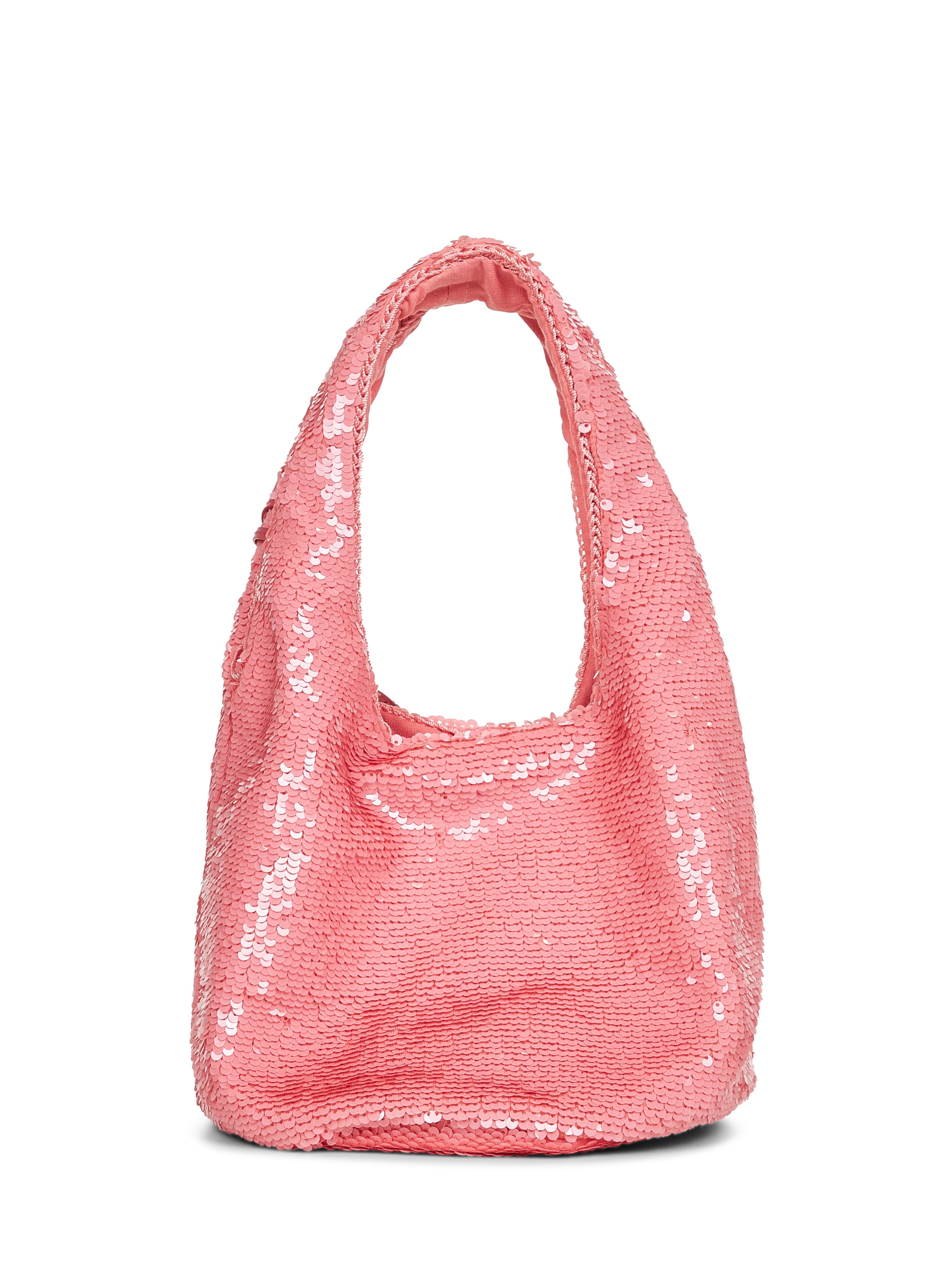 【関税込み】JW Anderson ピンク ミニ Sequin Shopper バッグ Pink Sequin Shopper Mini top handle bag – Daniello.com