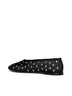 Marcy rhinestoned mesh ballet flats