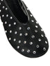 Marcy rhinestoned mesh ballet flats