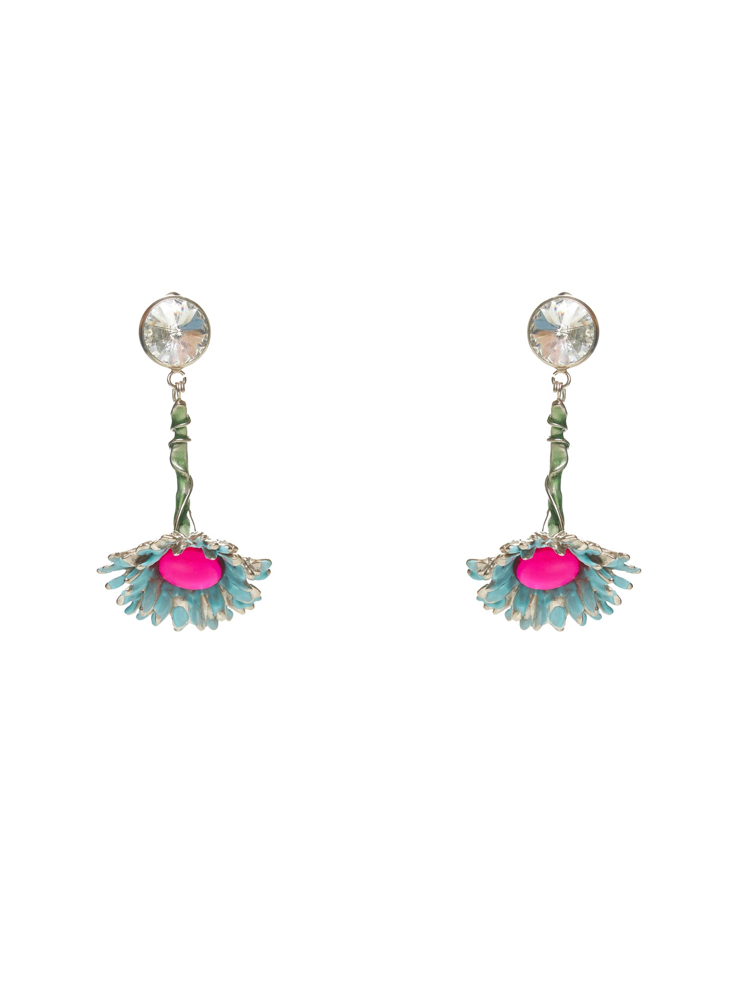 Orecchini pendenti Flower Pop