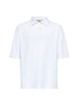 White organic cotton polo Marni