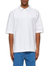 White organic cotton polo Marni