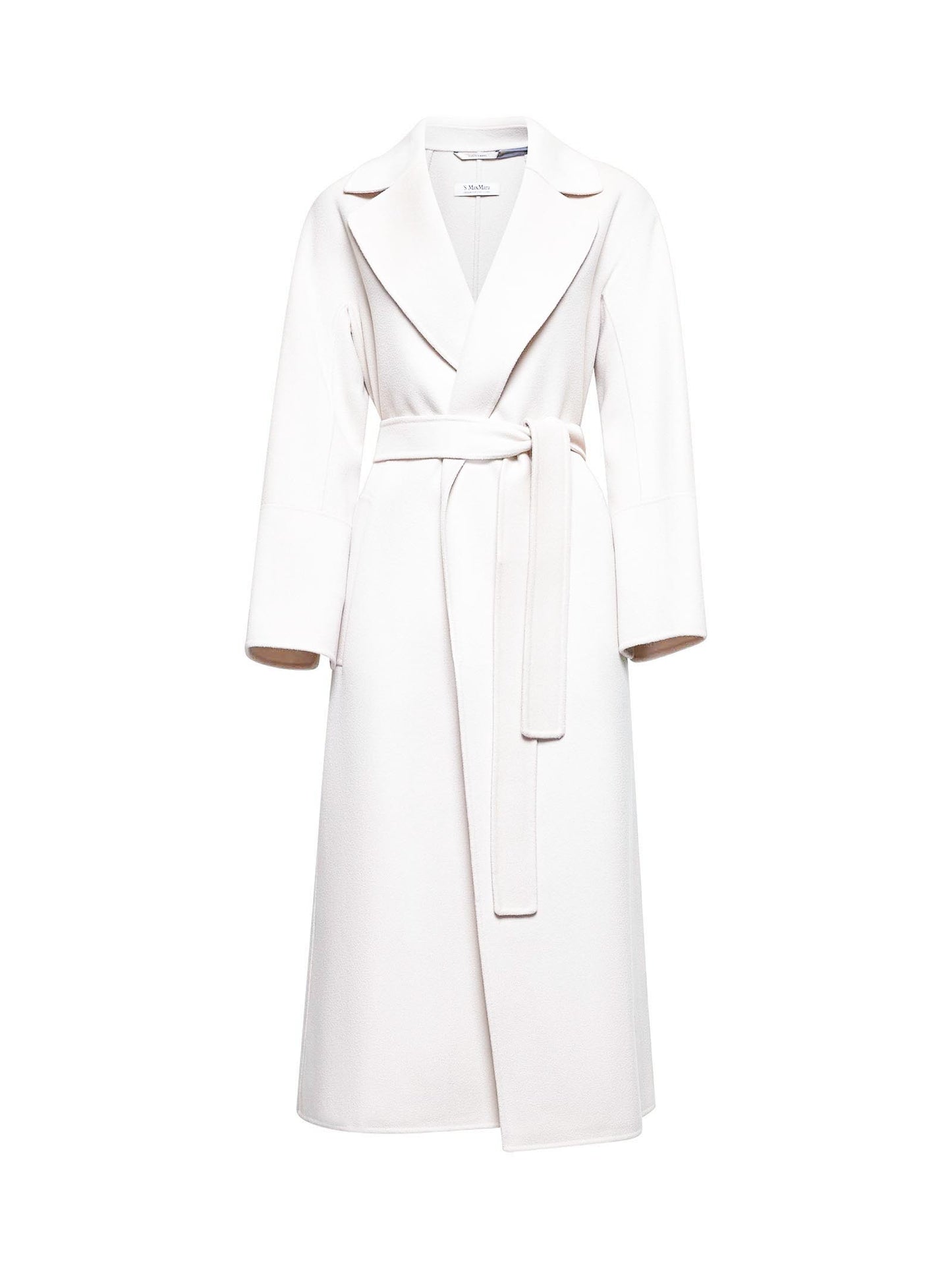 Cappotto lungo ELISA in lana beige