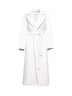 Cappotto lungo ELISA in lana beige