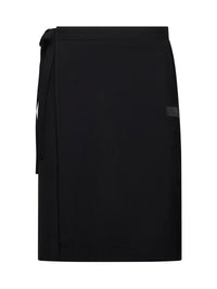 MM6 Wool Midi Skirt