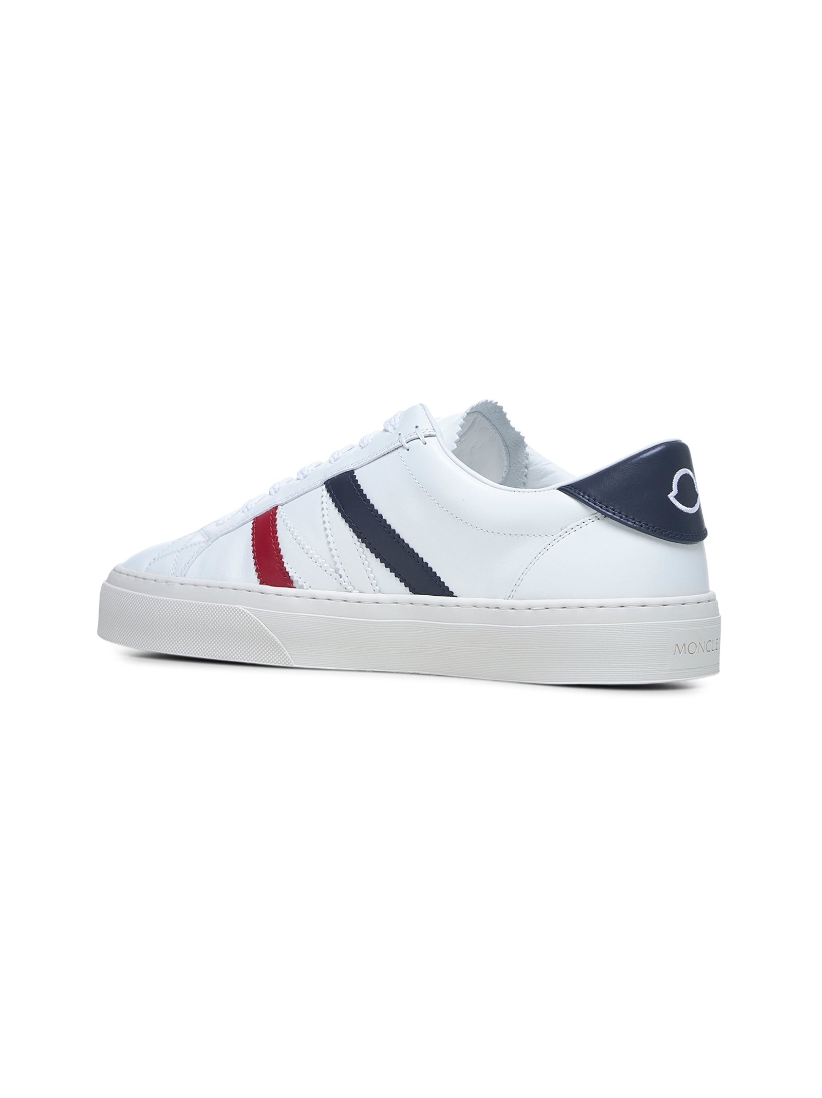 White leather Monaco2 sneakers – Daniello.com