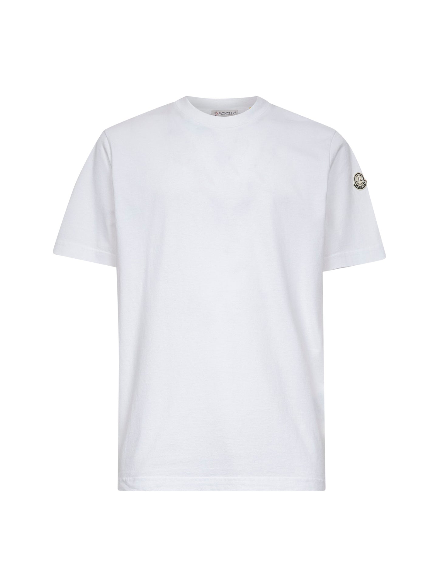 T-shirt in cotone Moncler x Mercedes-Benz by Nigo bianca