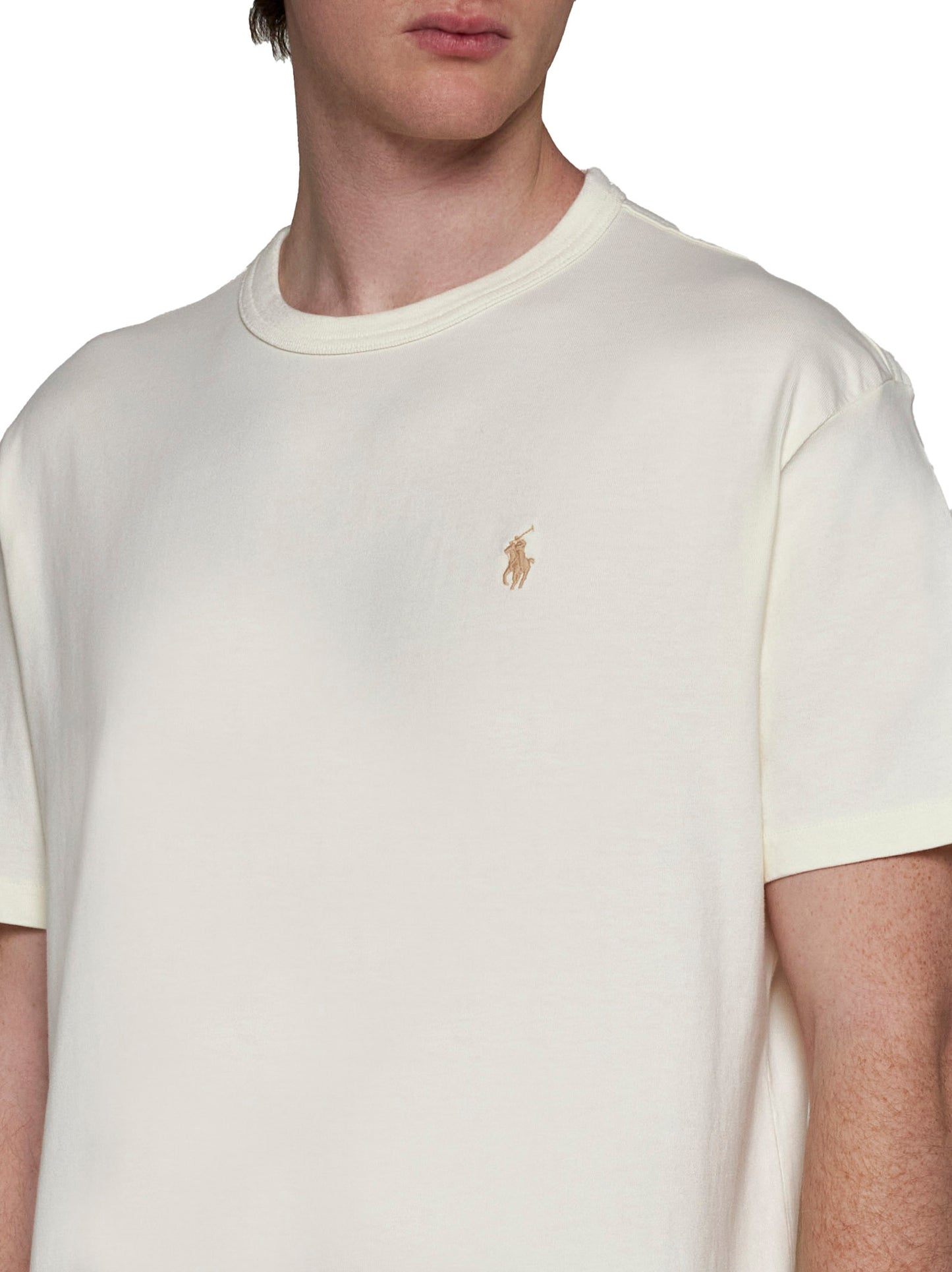 T-shirt in cotone con logo