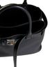 Buckle leather large tote bag