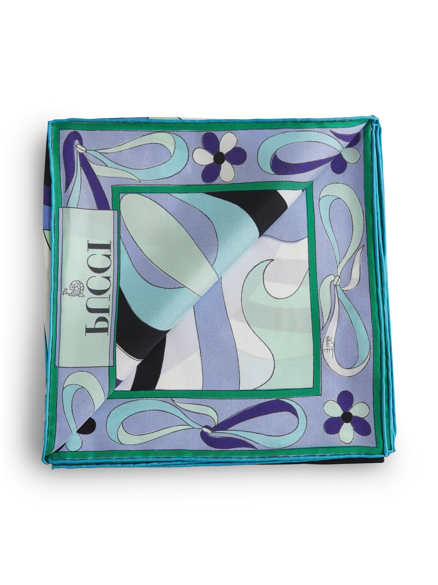 Maddalena print silk twill scarf