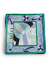Maddalena print silk twill scarf