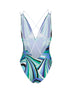Costume intero in lycra stampa Iride