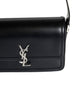 Borsa a tracolla in pelle con logo monogramma di SAINT LAURENT