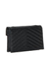 Quilted leather wallet bag