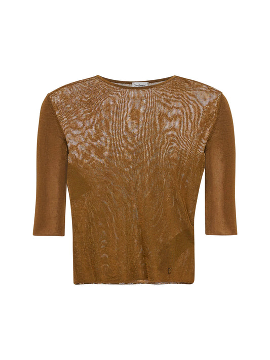 Mordore viscose knit Cassandre top