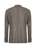 Brown silk and wool Montecarlo double-breasted blazer