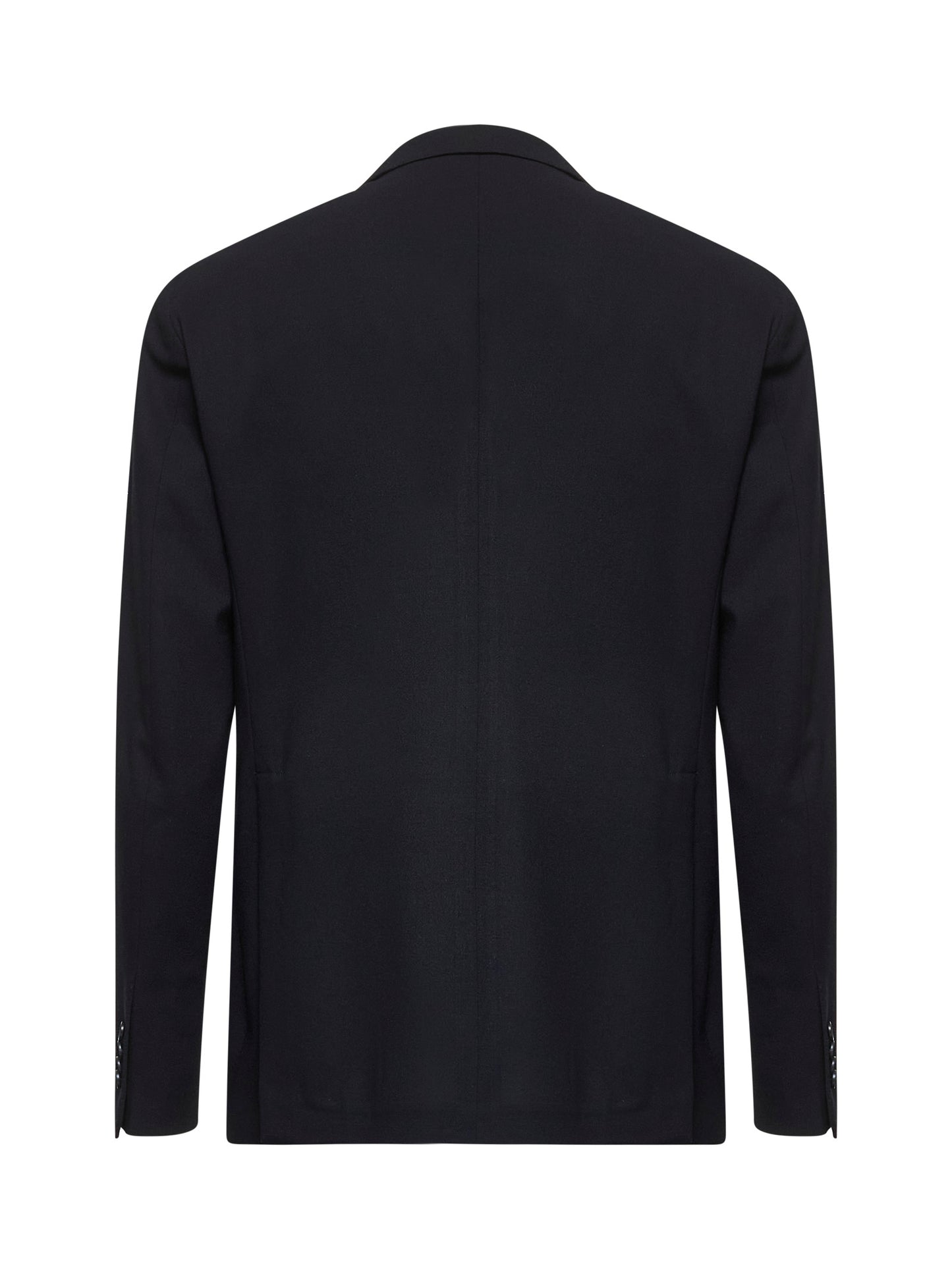 Blue stretch virgin wool Montecarlo blazer