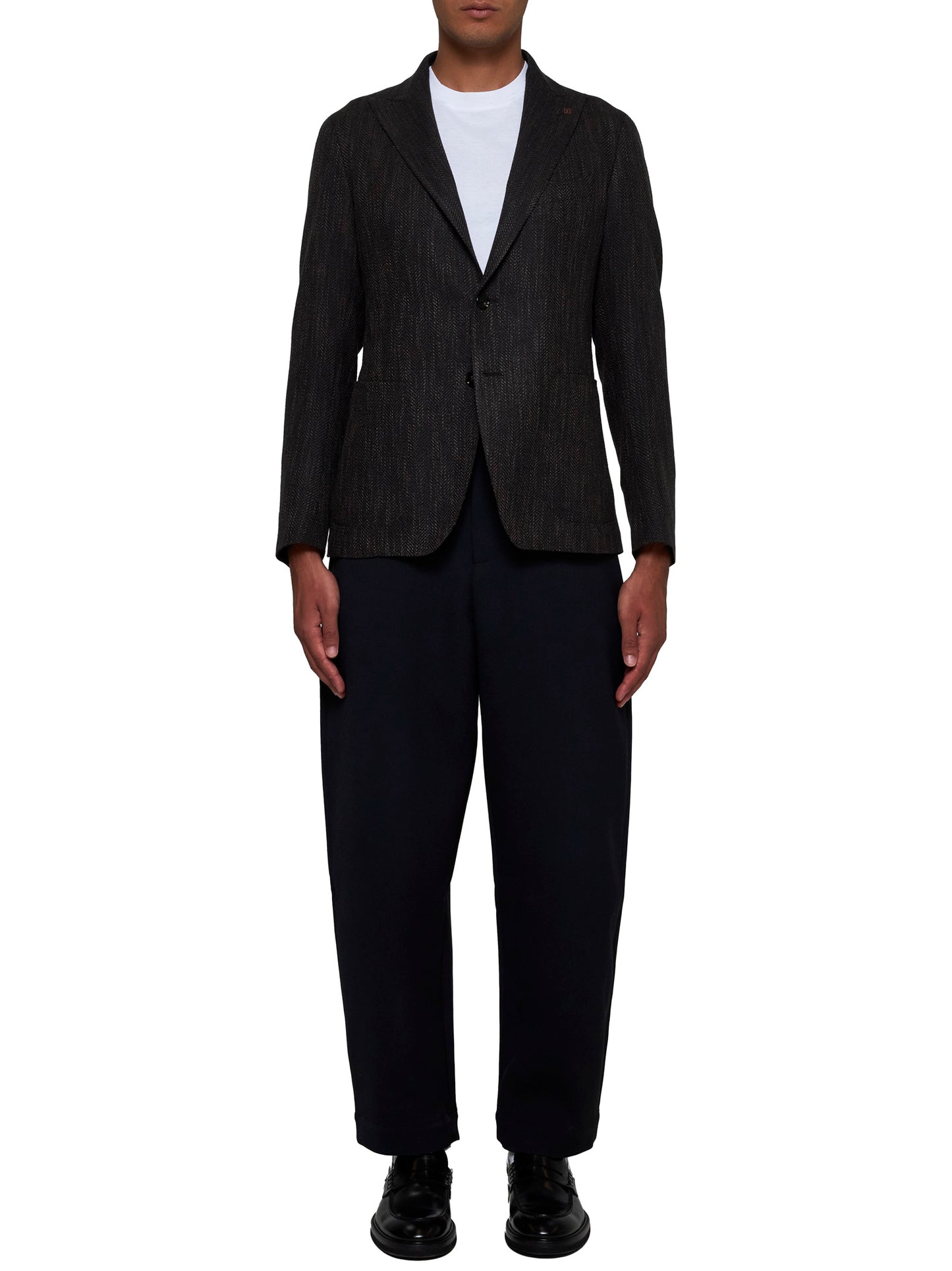 Blazer Montecarlo misto lana e seta