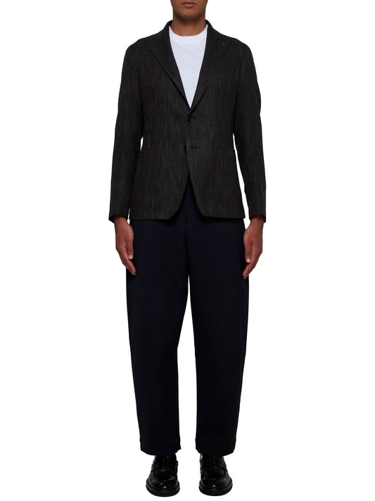 Montecarlo wool and silk-blend blazer