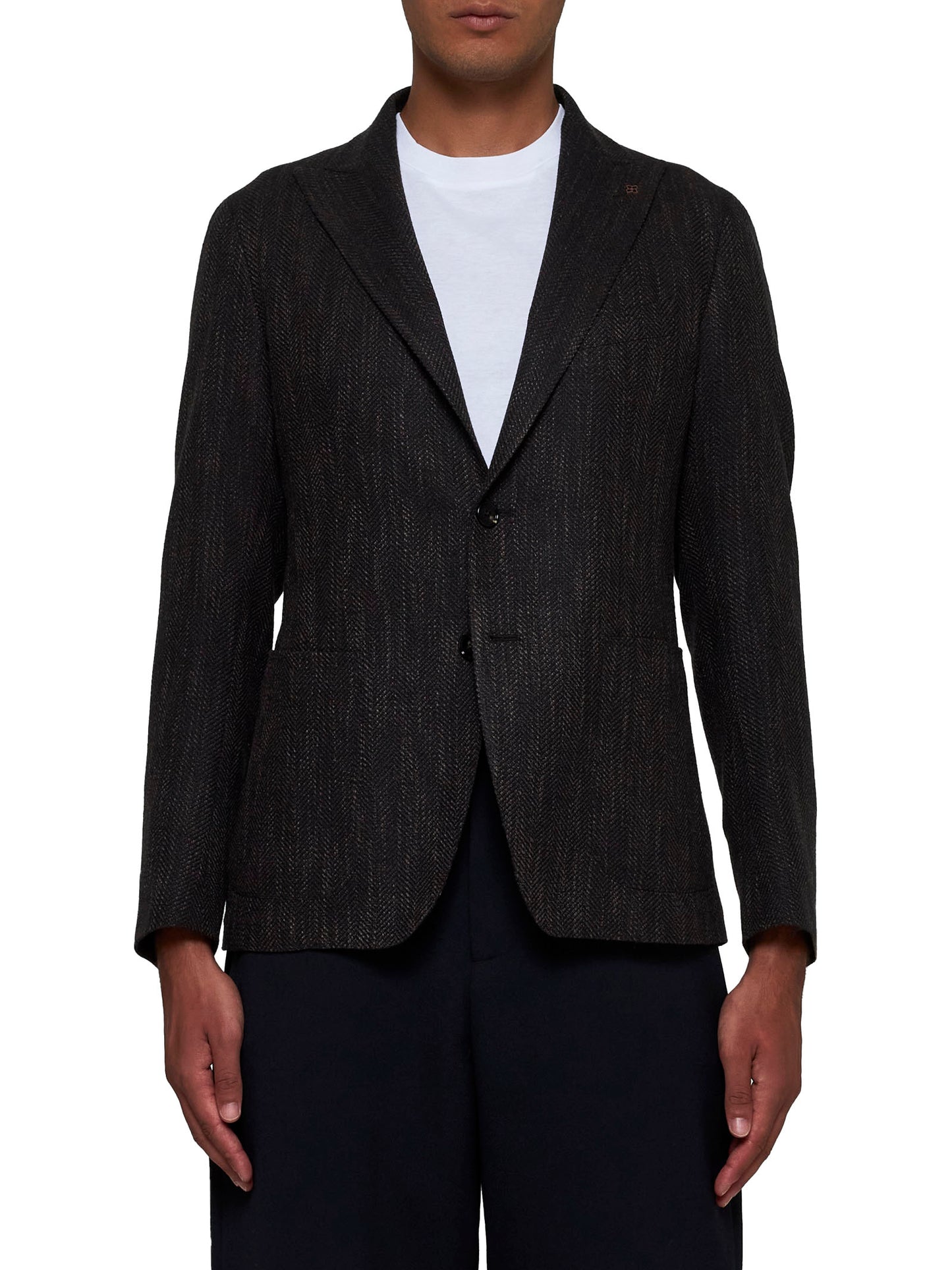Blazer Montecarlo misto lana e seta