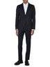 single-breasted virgin wool suit from TAGLIATORE