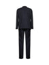 Blue pinstriped wool Vesuvio single-breasted suit