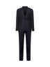 Blue pinstriped wool Vesuvio single-breasted suit