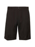 Brown virgin wool icoman Bermuda shorts