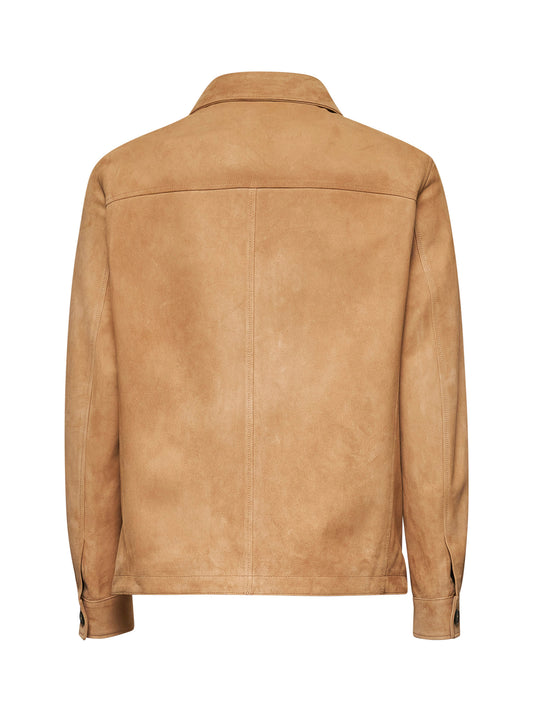 Beige suede Darlene jacket