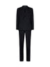 Double-breasted wool and mohair suit