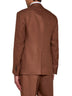 Linen single-breasted blazer