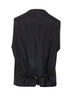 Blue virgin wool waistcoat