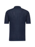 Blue cotton knit shirt
