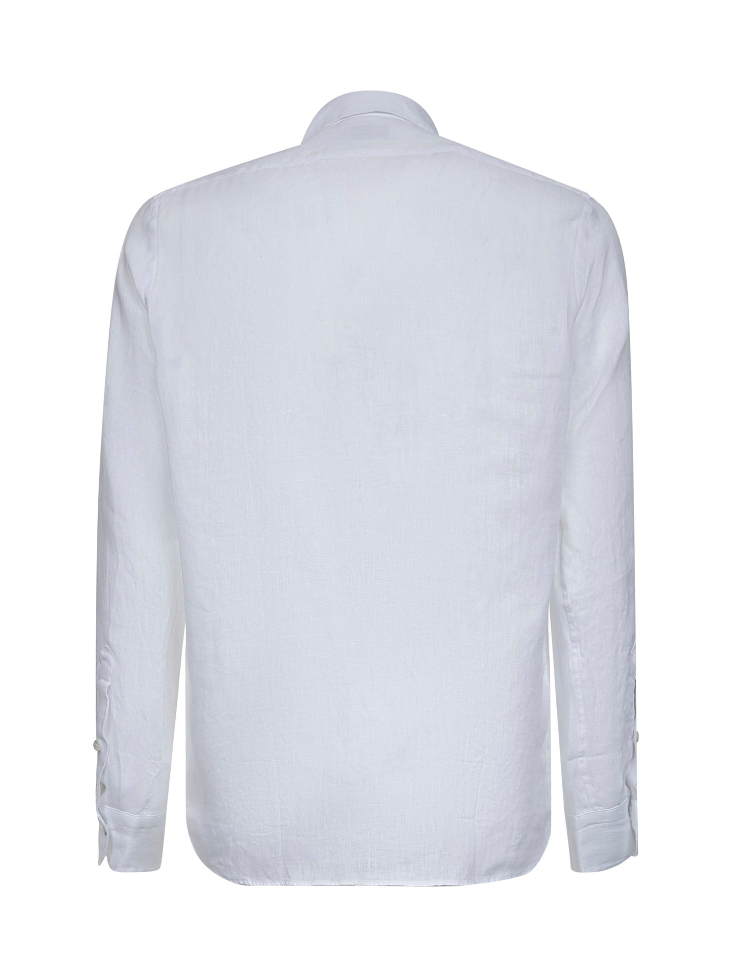 Camicia in lino bianco