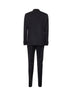 Blue virgin wool tuxedo suit
