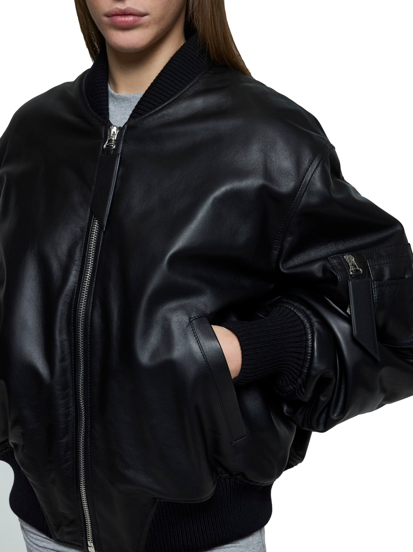 アウターその他 THE ATTICO Women Outer 250WCB00048DDD100AA 184 Black THE ATTICO Woman Jacket Blue 250WCB00048DDD100AA 184 (THE