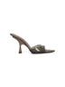Mules "Ester" in PVC grigio
